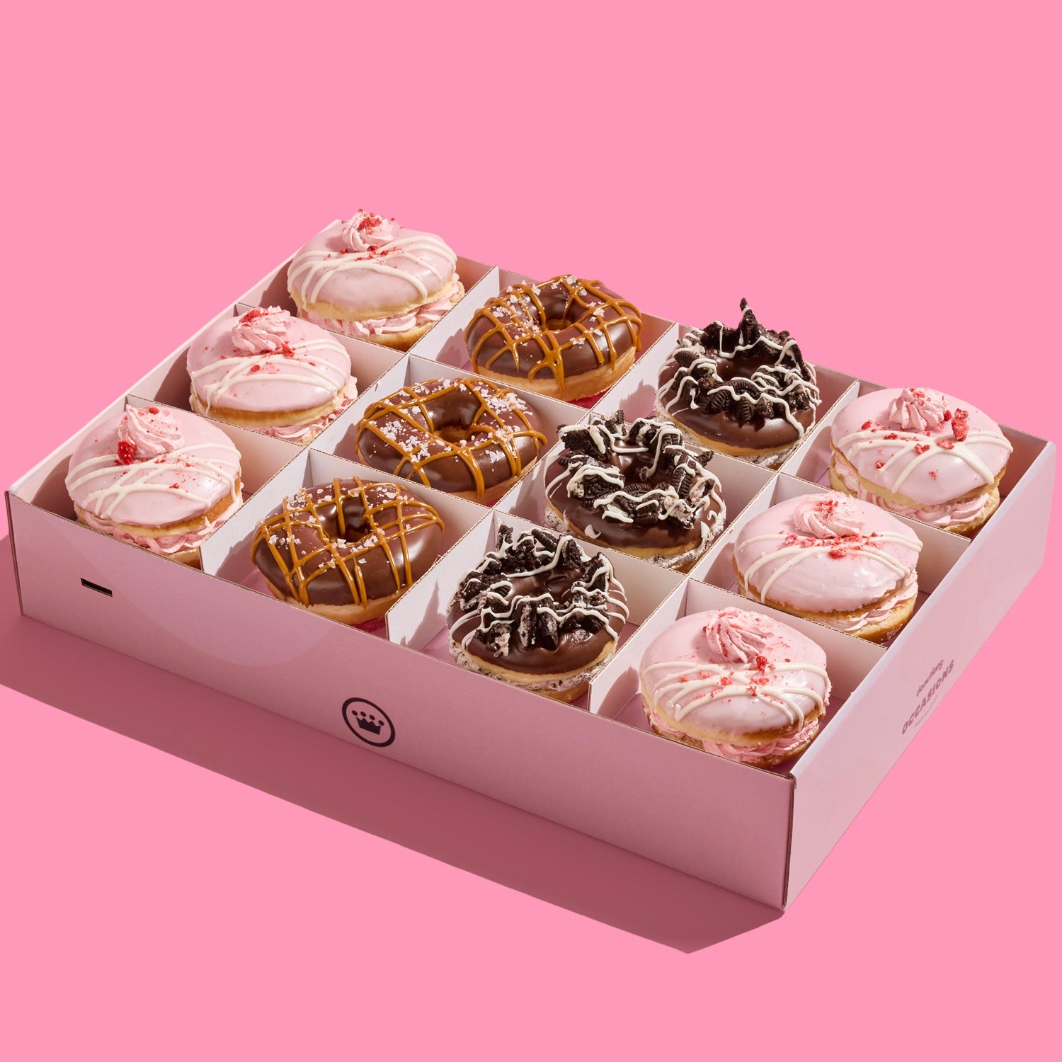Small Indulgence Box (12 Donuts) – Donut King Occasions