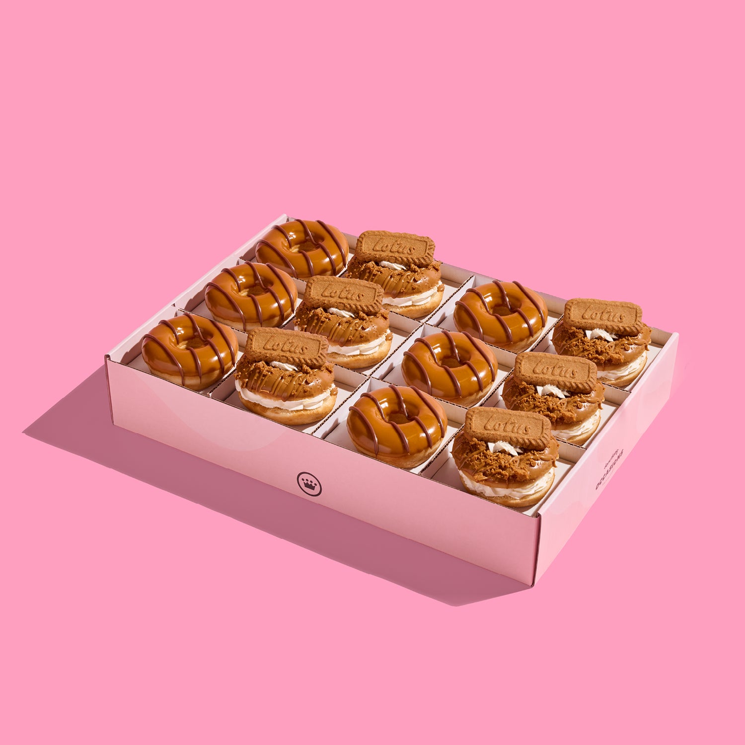 Small Biscoff Box (12 Donuts)