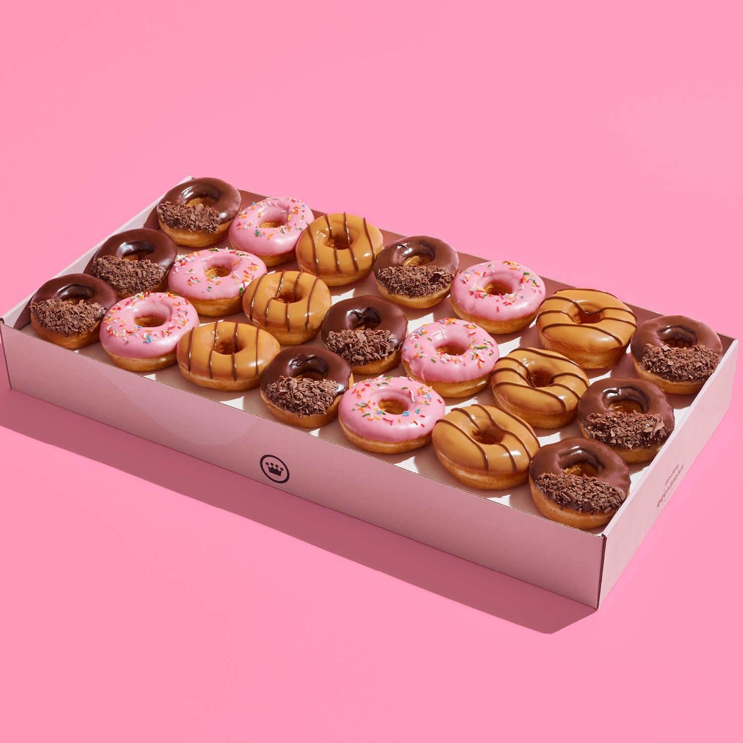 Large Favourites Box (21 Donuts)