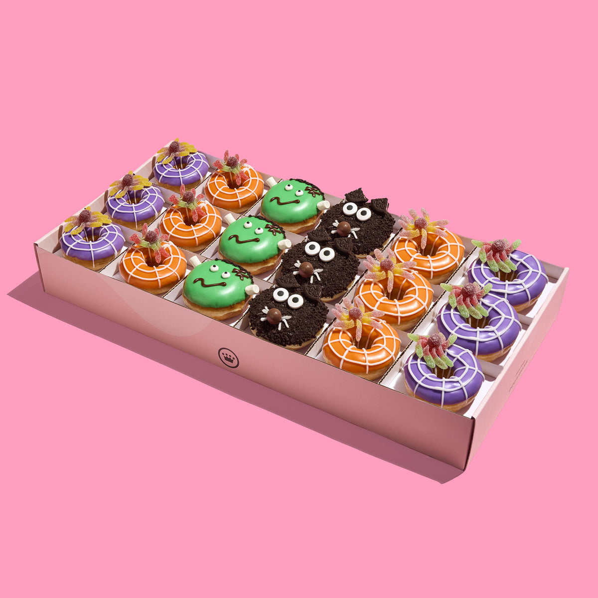 Large Creepy Collection Box (18 Donuts)