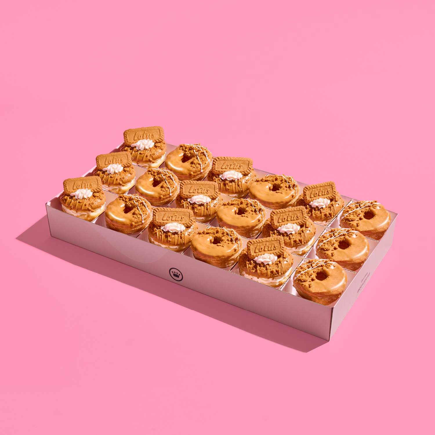 Large Biscoff Edit Box (18 Donuts)