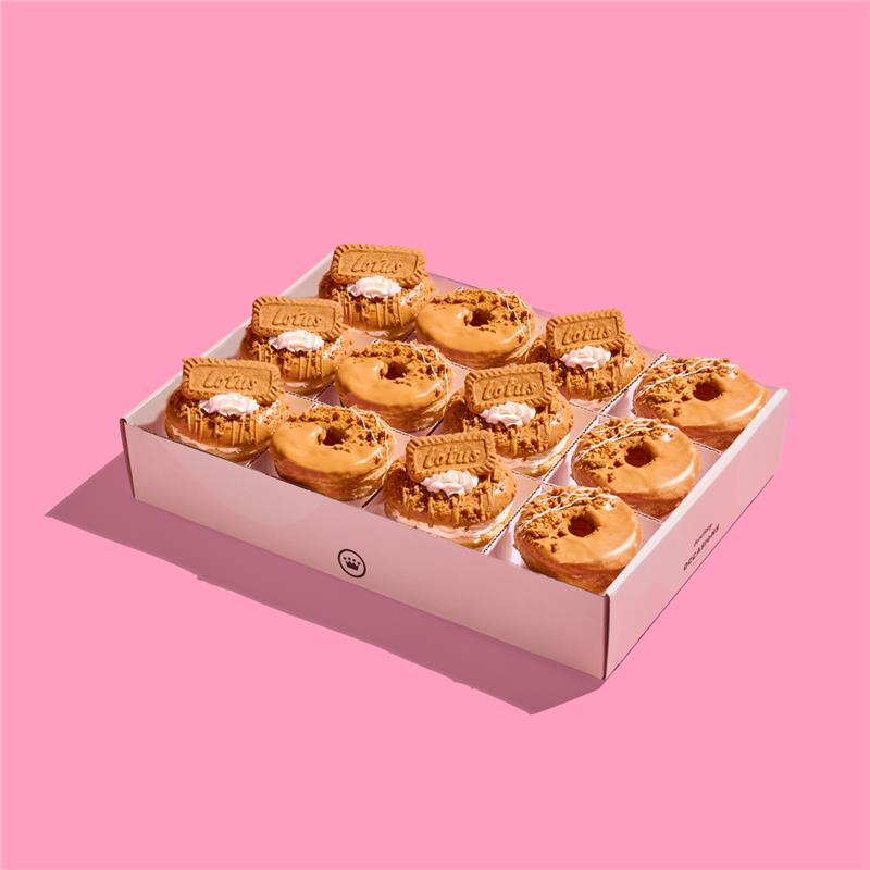 Small Biscoff Edit Box (12 Donuts)