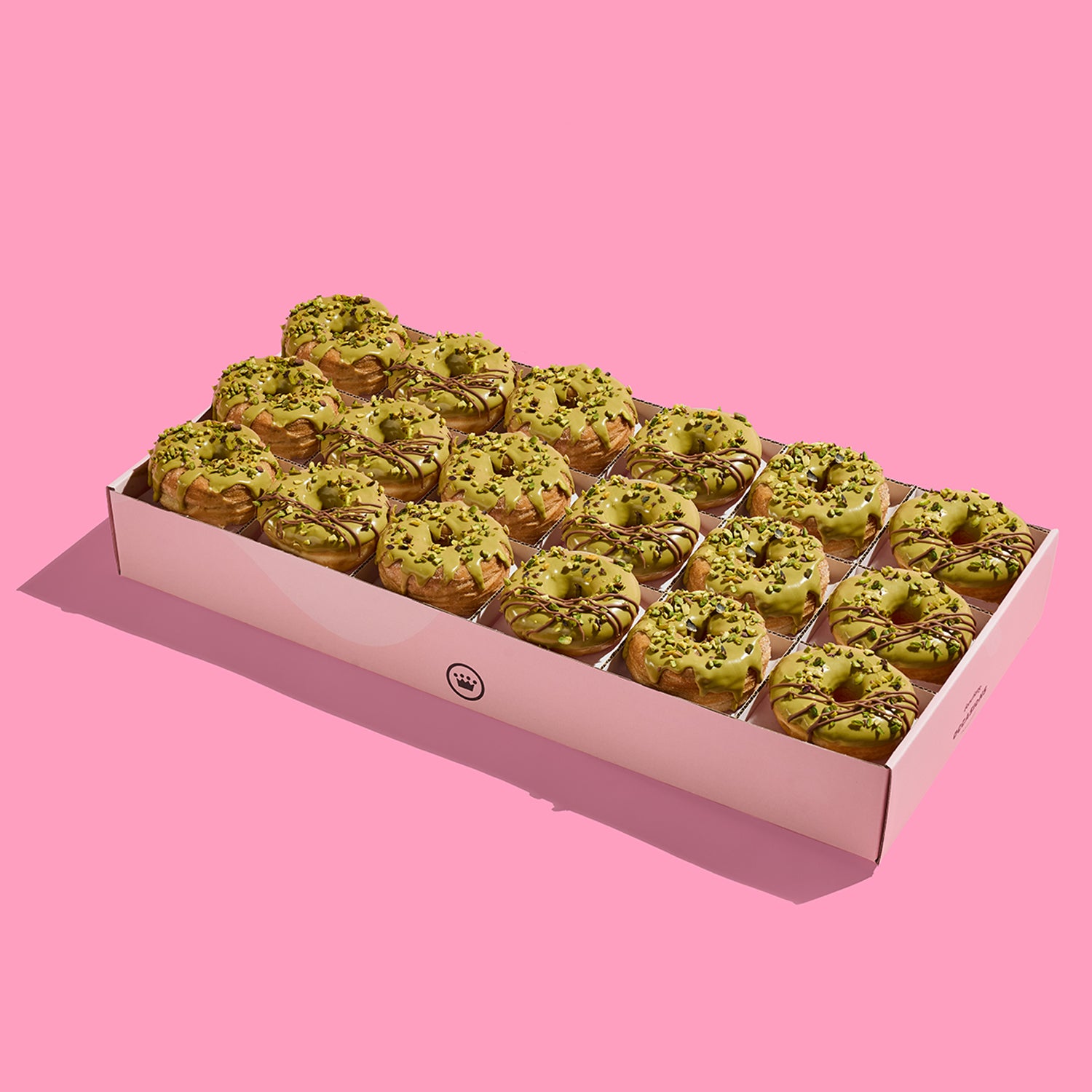 Large Pure Pistachio Box (18 Donuts)