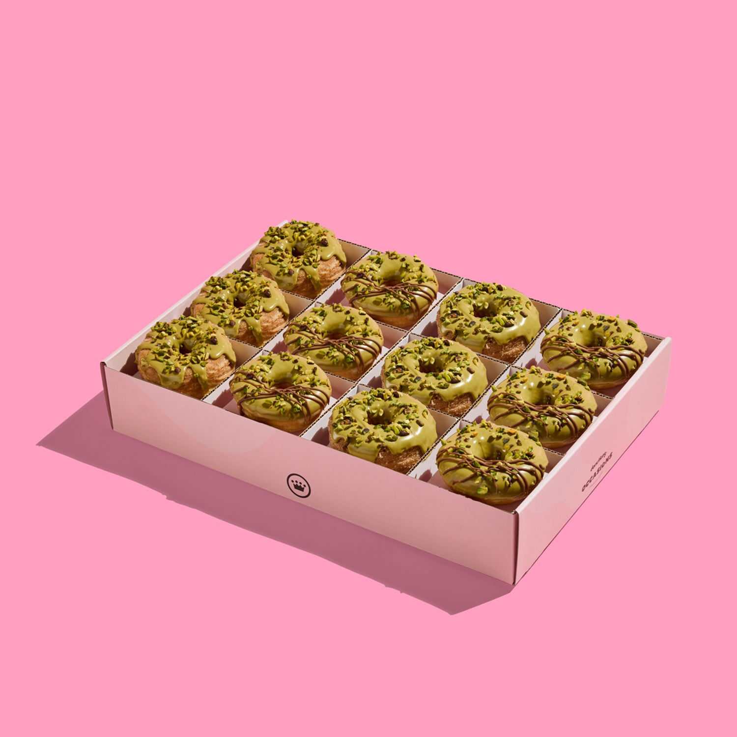 Small Pure Pistachio Box (12 Donuts)
