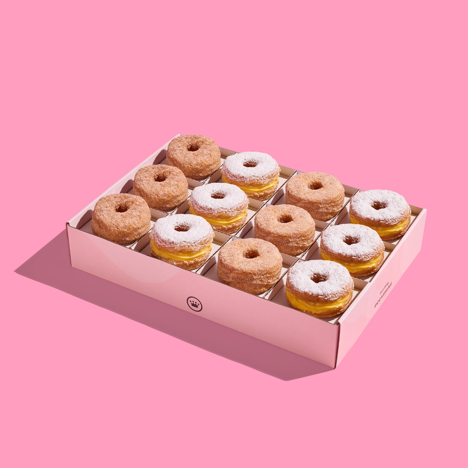 Small Frosted Favourites Cronuts Box (12 Donuts)