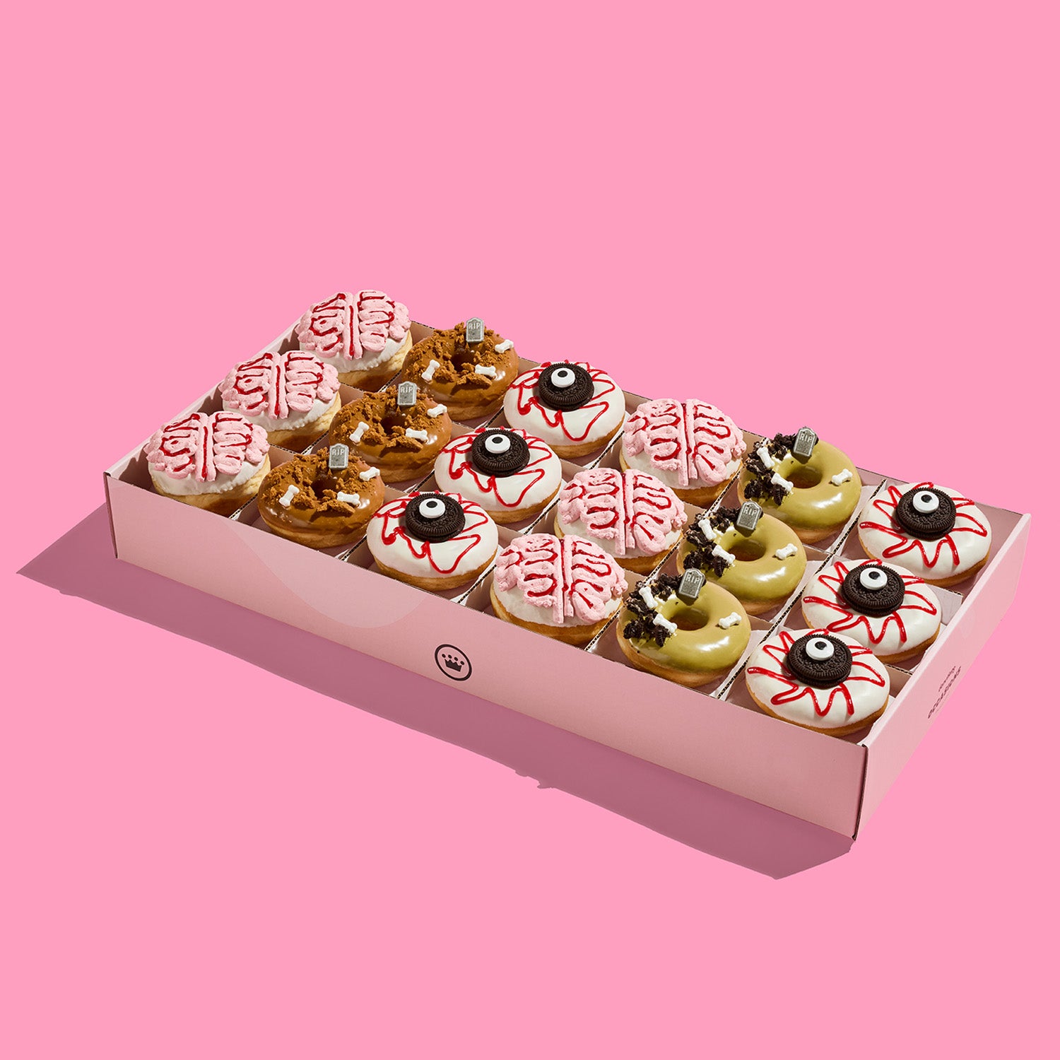 Large Trick or Treat Box (18 Donuts)