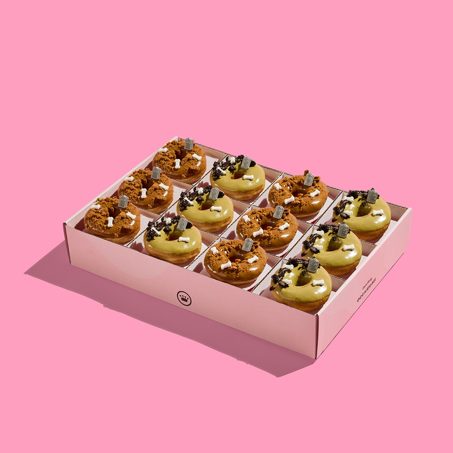 Small Graveyard Crunch Box (12 Donuts)