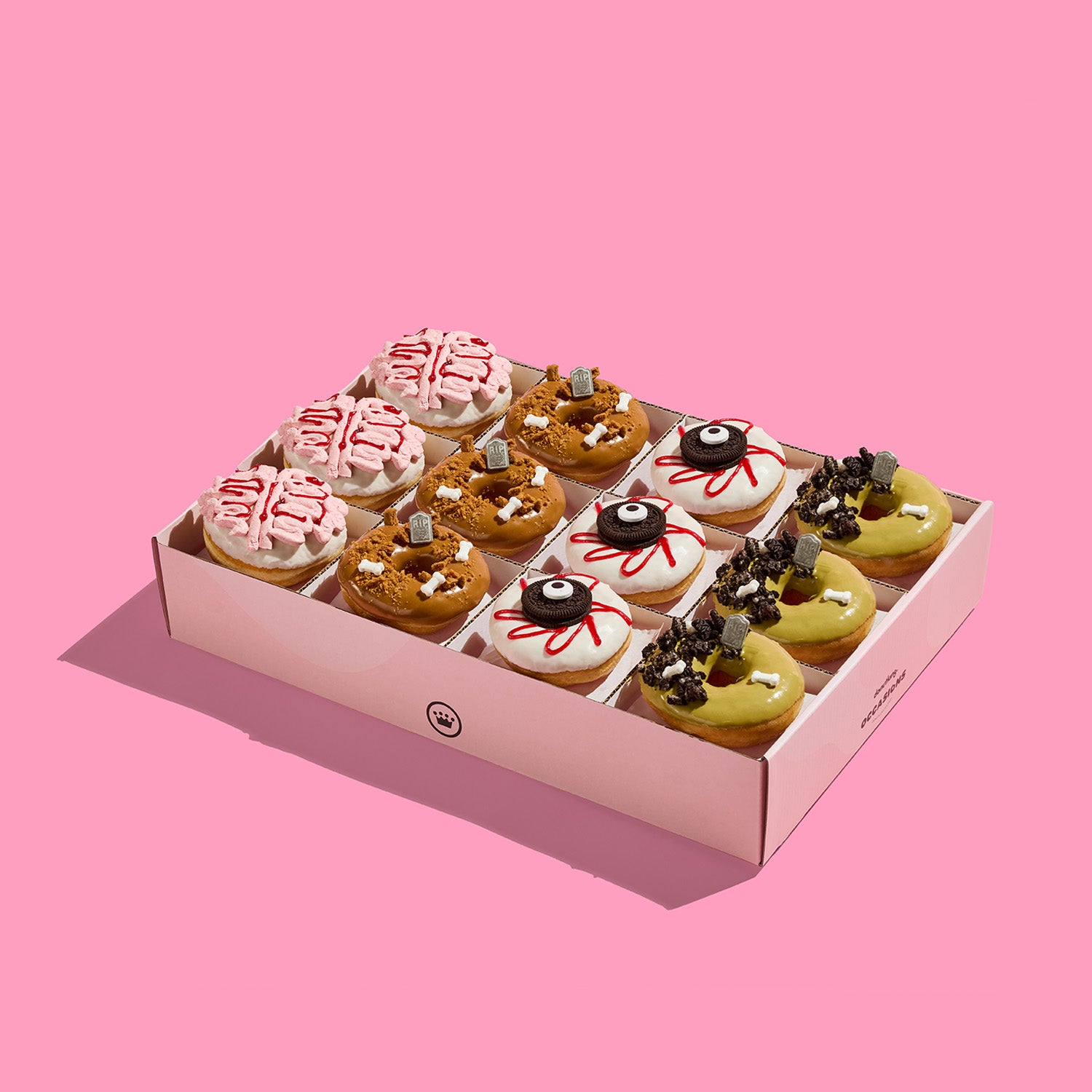 Small Trick or Treat Box (12 Donuts)