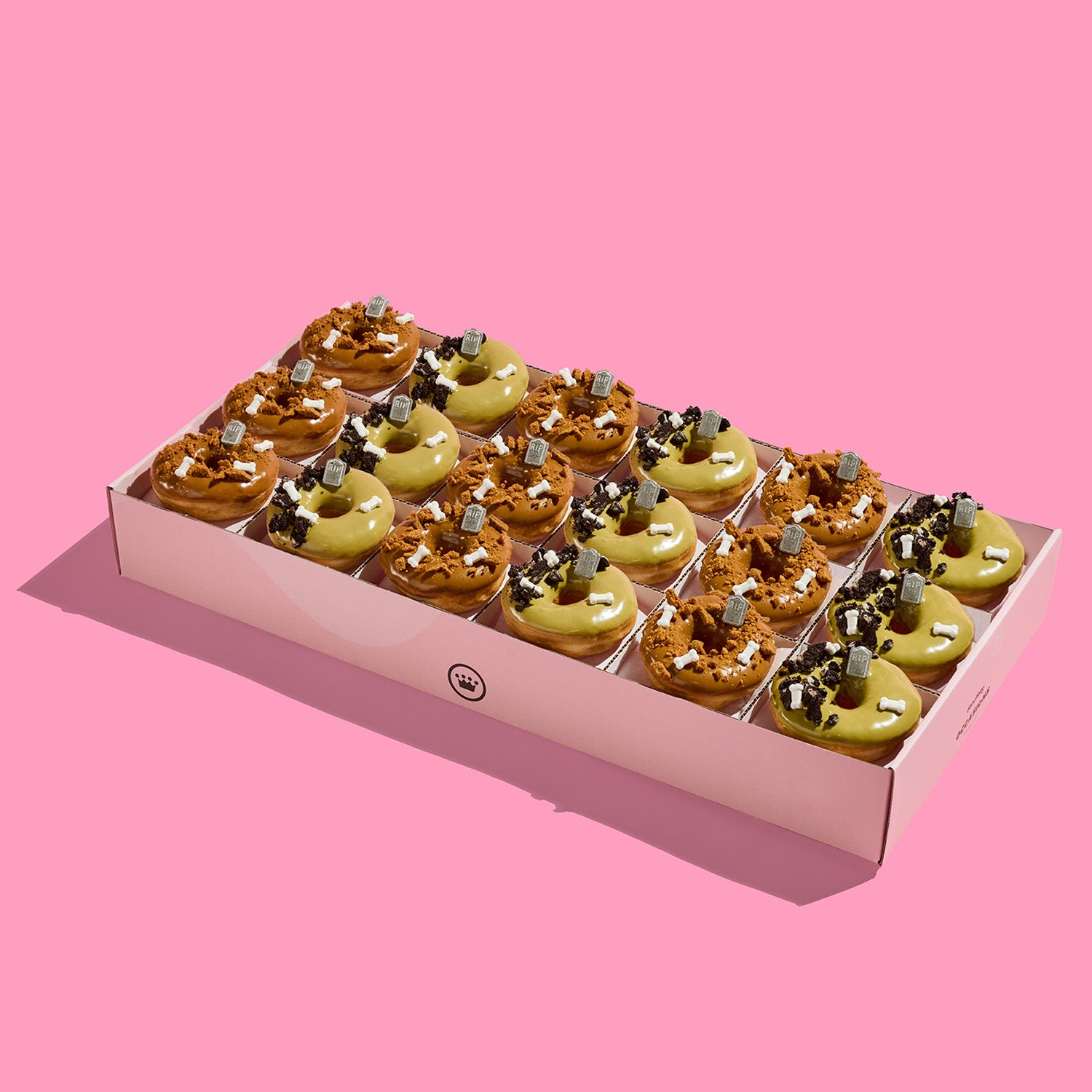 Large Graveyard Crunch Box (18 Donuts)
